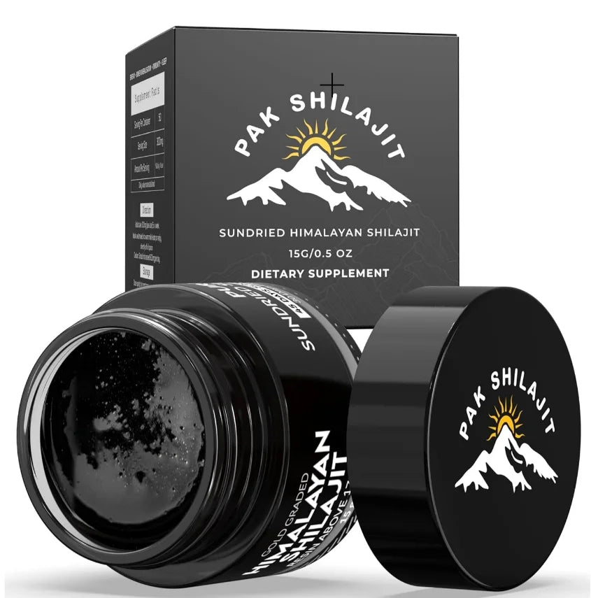 Natural Shilajit Collection for Energy and Wellness Support