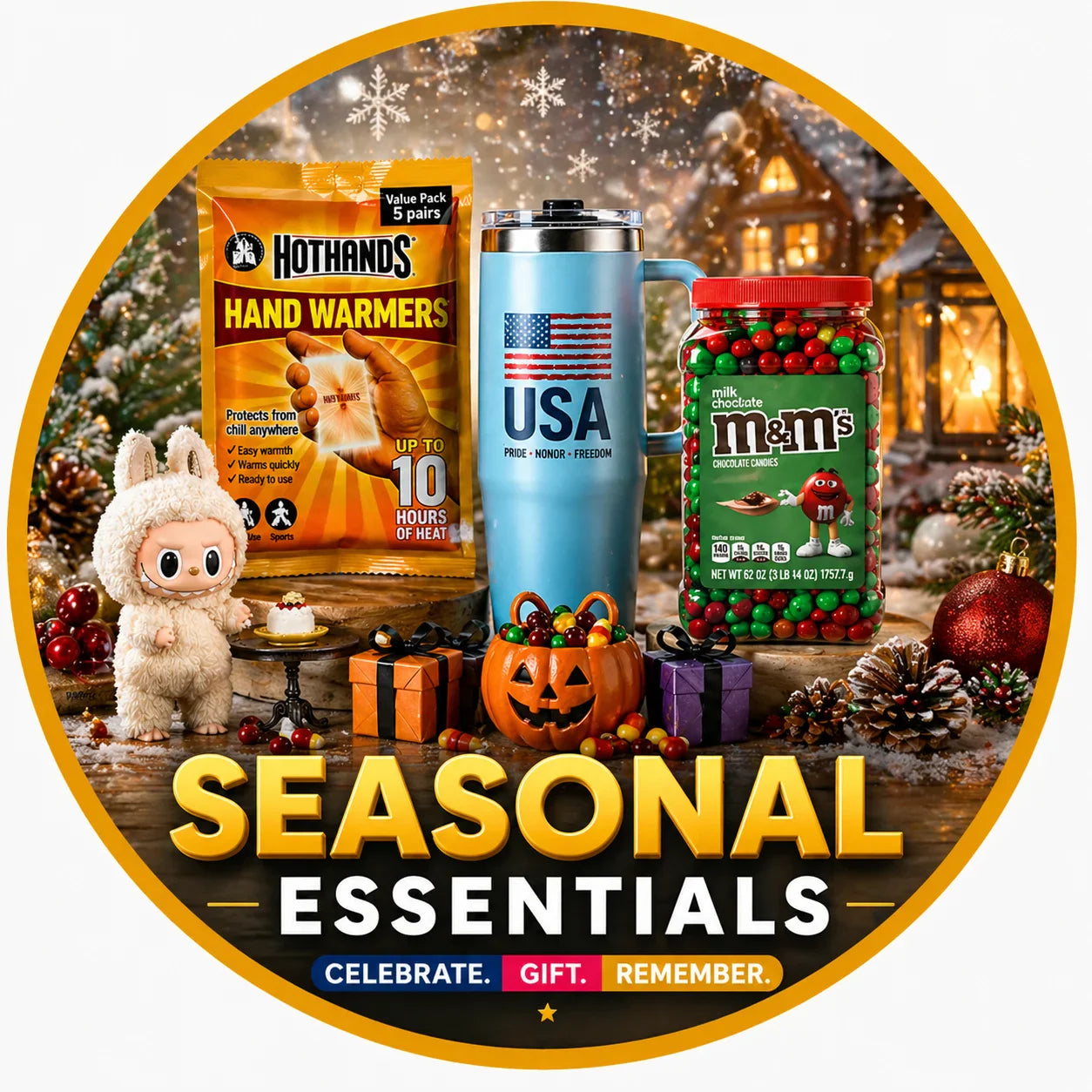 Seasonal Essentials Collection with Trending Gifts and Products