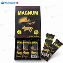 Magnum Gold Honey – 15g Sachet | 12-Pack Display