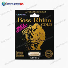 Boss Rhino Gold XTRA Strength 2500mg | Premium Herbal Extract Capsule