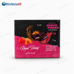 VIP Dragon Choco Power for Women – Royal Honey Chocolate | Energy, Mood & Vitality Boost | 12 PCS Pack