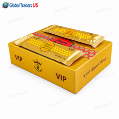 Royal Honey Royal Honey VIP Sachets for Men – Premium Honey Pack | Energy, Stamina -12 Pack