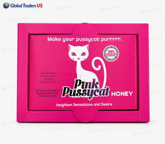 Pink Pussycat Honey Premium Herbal Honey Gel – 12 Sachets (20g Each) – Women’s Wellness Formula