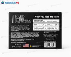 Hard Steel Honey Herbal Gel Sachets – Premium Honey Formula (12 Pack)