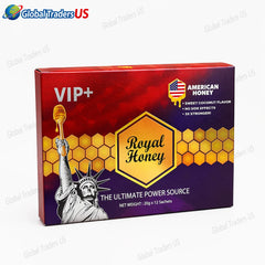 VIP+ Royal American Honey - 12 Counts Per Box - 20 Grams