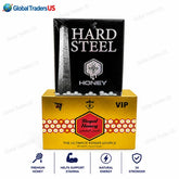 Hard Steel Honey + VIP Royal Honey 2 Pack | Premium Honey Sachets