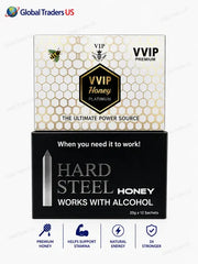 Hard Steel Honey + VVIP Honey Platinum 2 Pack | Premium Honey Sachets