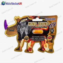 King Rhino 69 88888K Premium Herbal Capsule | Fast Acting Wellness Supplement
