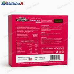 Pink Pussycat Chocolate Power+ – Premium Chocolate Box | 12 Pieces