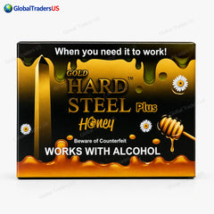 Gold Hard Steel Honey for Men – Male Enhancement & Stamina Booster Sachets