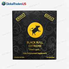 Black Bull Extreme Premium Honey – Natural Energy & Performance Booster – 12 Pack