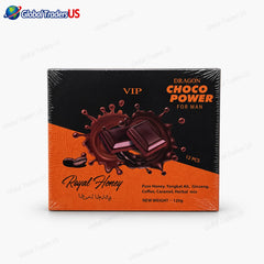VIP Dragon Choco Power for Men – Royal Honey Chocolate | Energy & Stamina Support 12 pack