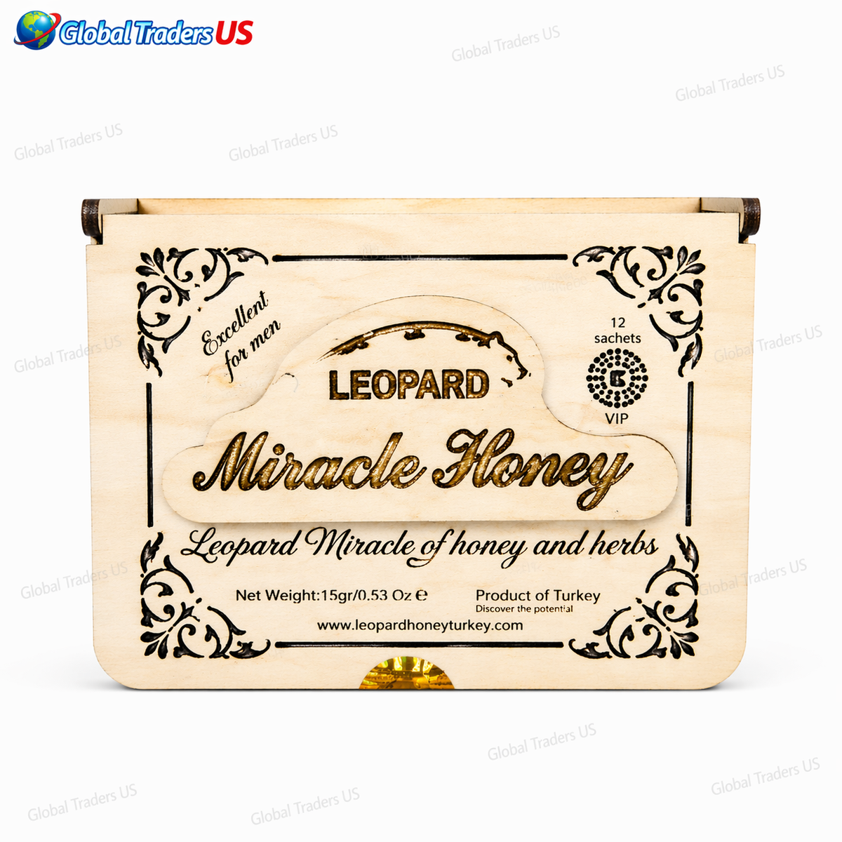 15G Miracle leopard Honey- Extra Strenght,Turkish, 12-Pack