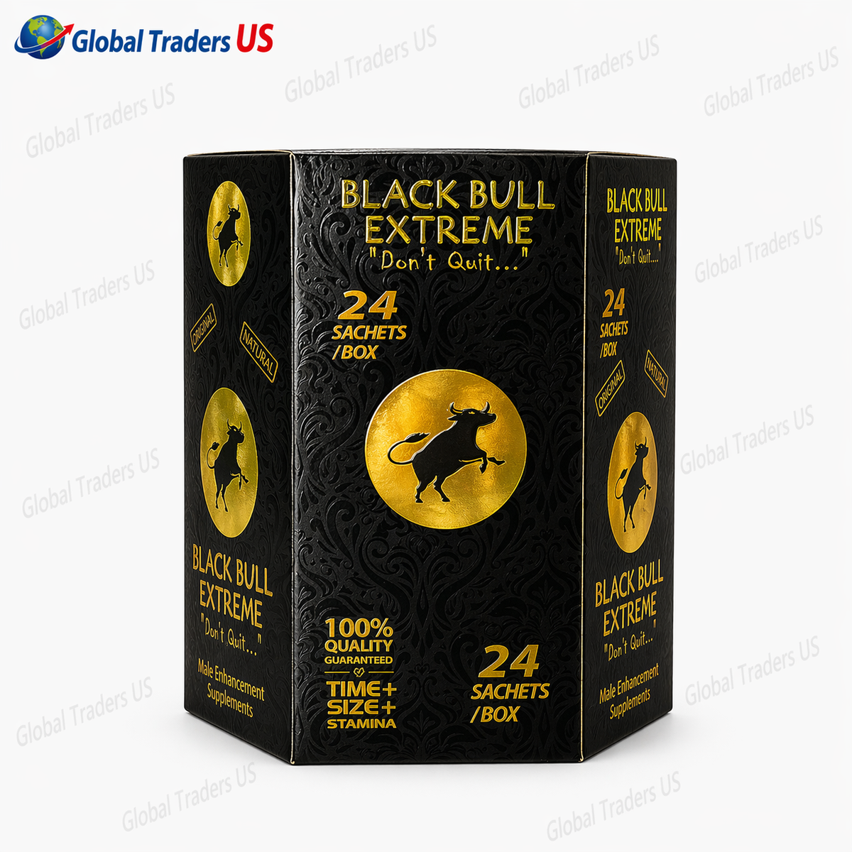 Black Bull Extreme Honey – Extra Strength Stamina & Energy Booster (24 packs)