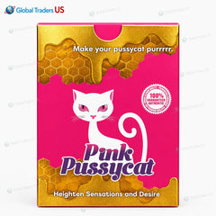 Pink Pussycat Honey for Women – 12 Tubes (22g Each) | Natural Female Vitality Booster