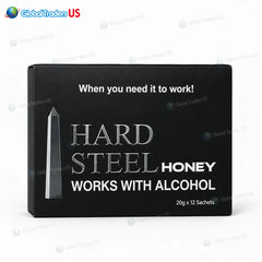 Hard Steel Honey Herbal Gel Sachets – Premium Honey Formula (12 Pack)
