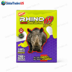 Rhino 69 Honey – Super Long Lasting Male Performance Booster | All-Day Energy & Stamina
