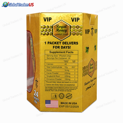VIP Royal Honey Sachets – Natural Energy & Stamina Boost – 24 Pack USA