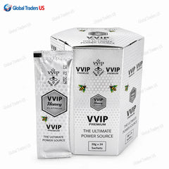 VVIP Honey Platinum Premium Energy & Vitality Honey Sachets (24 Pack)