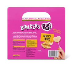 Bonkers Purr Pops Chicky Licks Freeze-Dried Chicken Cat Treats – 36 Pack Value Box