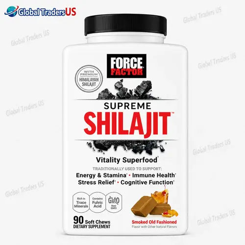 Force Factor Supreme Shilajit Soft Chews, 90 ct.