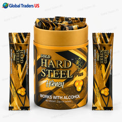 Gold Hard Steel Plus Honey Sachets 30 Count – Energy & Performance Support