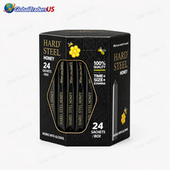 Hard Steel Honey Sachets – Natural Energy & Stamina Boost | Premium Herbal Honey Pack (24 Sachets)
