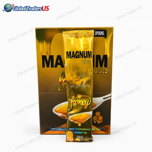 Magnum Gold Honey 12 Spoons Premium Honey Blend | Original Magnum Gold