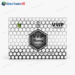 VVIP Premium Honey Sachets — Royal Jelly, Bee Pollen & Maca | 20g x 12 Sachets