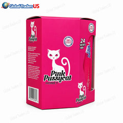 Pink Pussycat Honey 24 Sachets Box – Sensual Enhancement Herbal Supplement | 100% Authentic
