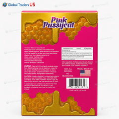 Pink Pussycat Honey for Women – 12 Tubes (22g Each) | Natural Female Vitality Booster