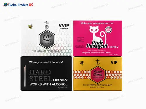 Ultimate Premium Honey Combo Pack | VIP, VVIP, Hard Steel & Pink Pussycat