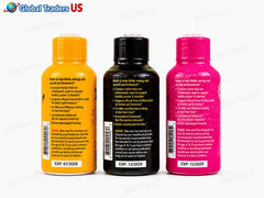 Kingdom Royal Honey, Black Bull Extreme & Pink Pussycat Liquid Shot Bundle – 3 Pack (2oz Each)
