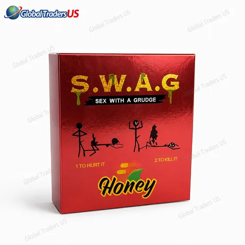 S.W.A.G Honey Premium Herbal Honey Sachets – 12 Pack Box | Premium Honey Formula