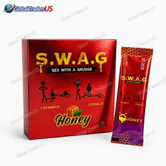 S.W.A.G Honey Premium Herbal Honey Sachets – 12 Pack Box | Premium Honey Formula